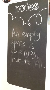 Empty Space Quote