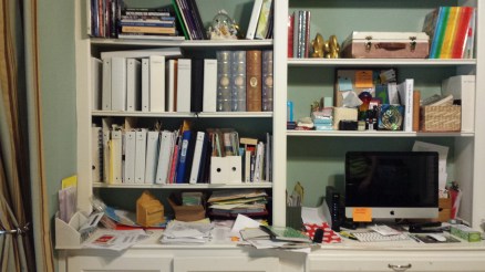 Study before desk left